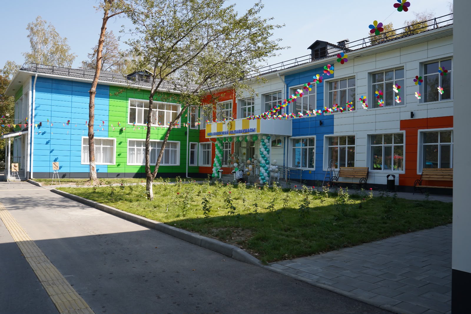 Ко Дню города в Алматы после капитального ремонта открылись два детских сада