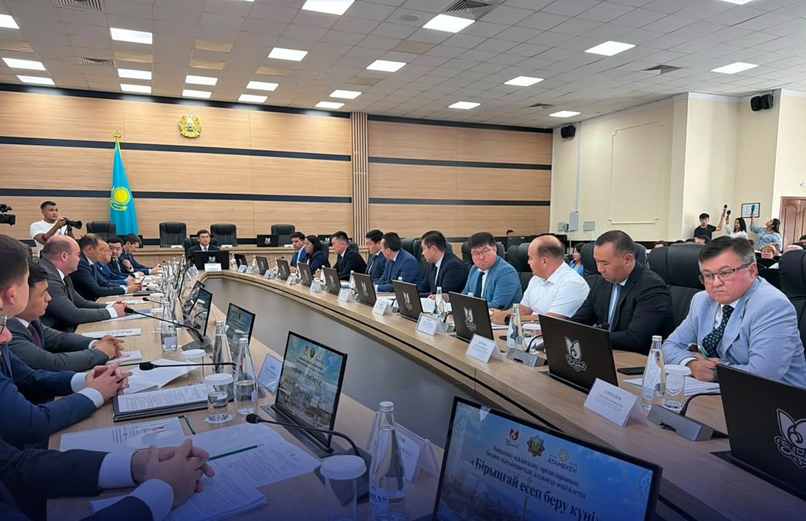 ШЫМКЕНТТЕ БИЗНЕС ӨКІЛДЕРІМЕН АШЫҚ ДИАЛОГ ӨТТІ