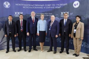 Участие в XXIX сессии Межправительственного совета по разведке, использованию и охране недр СНГ