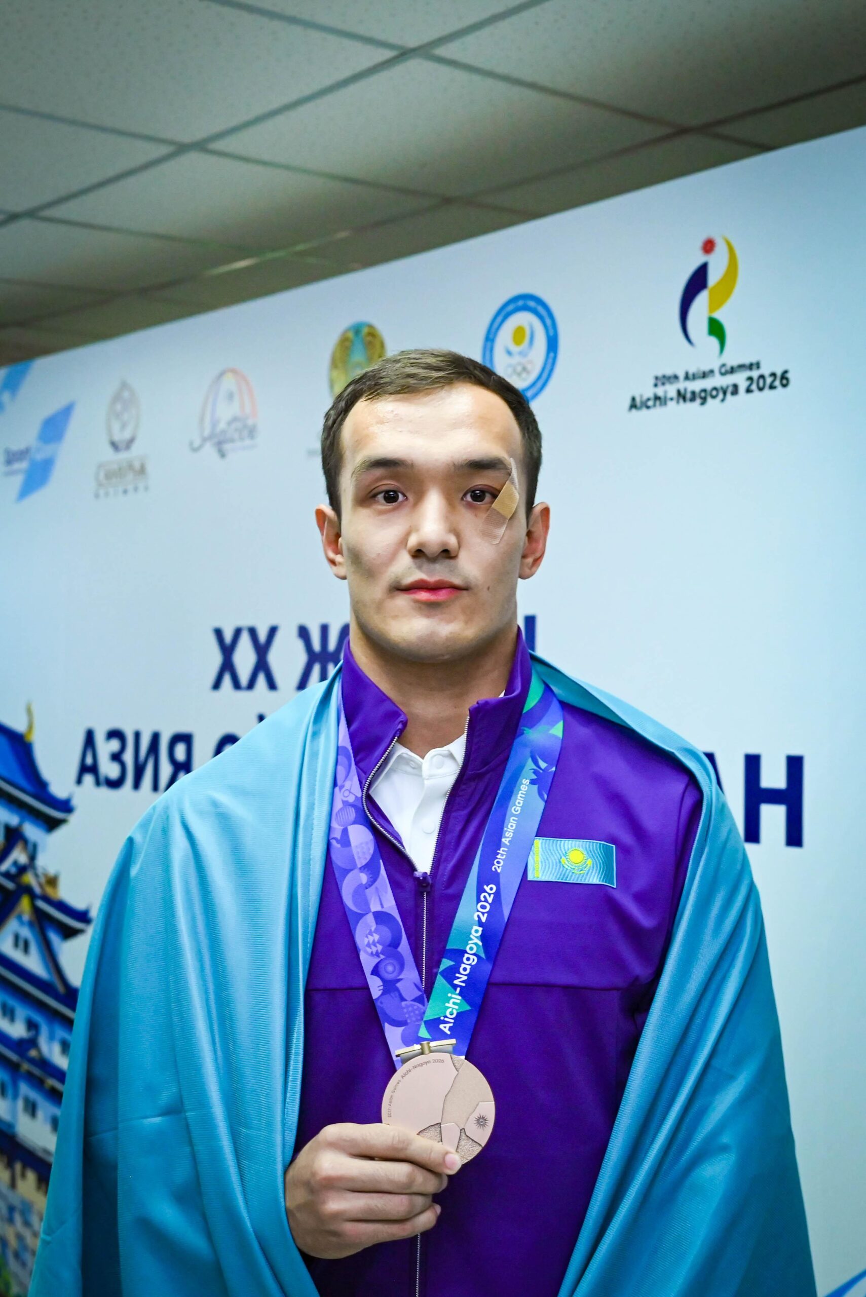 Бронзовый призёр Азиатских игр Нурканат Ажиканов прибыл в Актобе