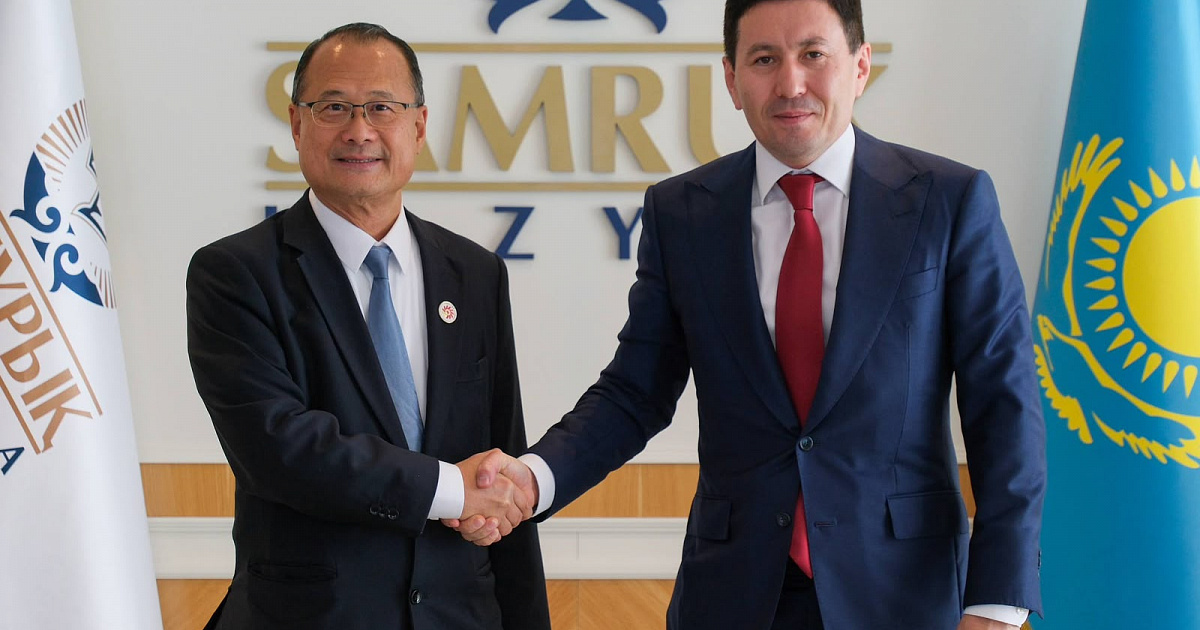 Нурлан Жакупов встретился с председателем корпорации Sunwah Group