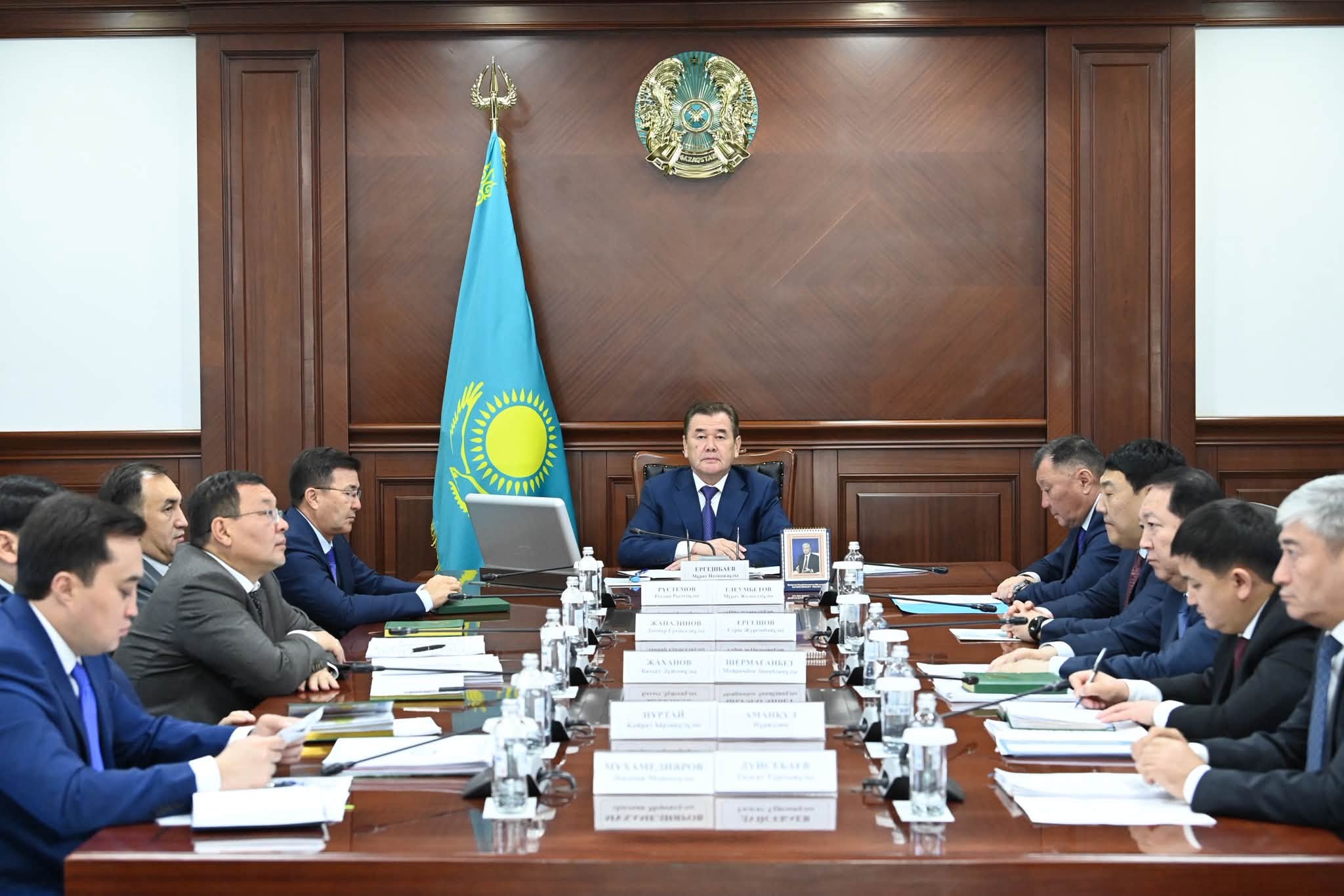 Егін жинау науқанының барысы қаралды