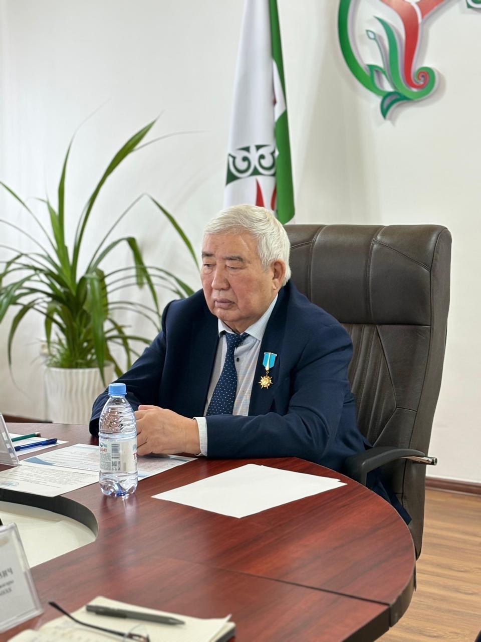 Еңбек адамы. Степное дело Амангоса Тулеуова
