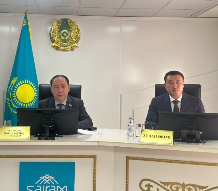 Аудандық мәслихаттың кезектен тыс сессиясы өтті