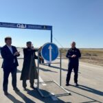 В Акмолинской области открыт автомобильный мост через реку Есиль