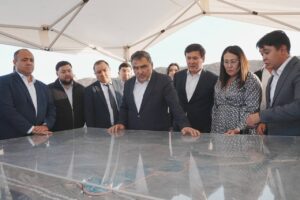 Министр водных ресурсов и ирригации ознакомился с ходом реконструкции Защитной дамбы города Астаны