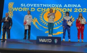 Карагандинка стала чемпионкой мира по кикбоксингу