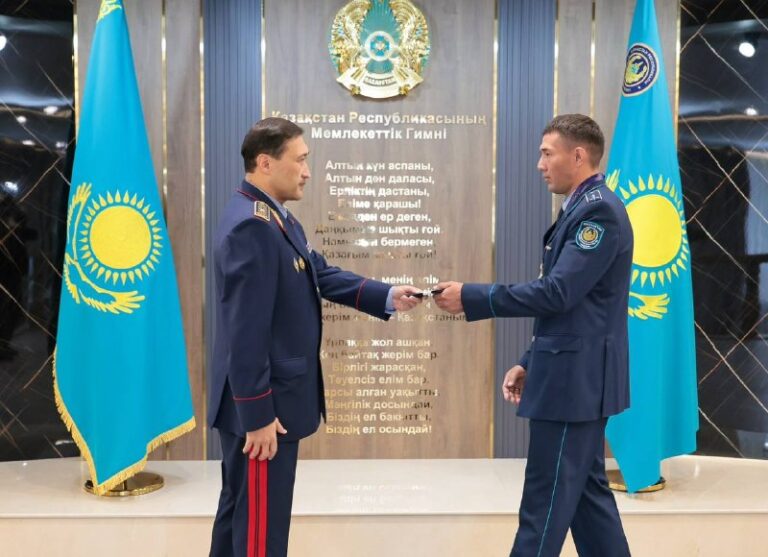 В МВД чествовали призеров VI Всемирных игр кочевников