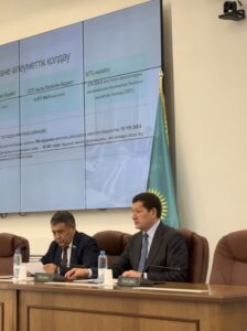 Очередная сессия районного маслихата состоялось под председательством председателя маслихата К. Ермекбаева.