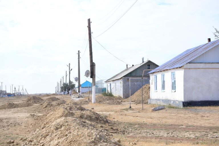 В Шикудыке завершают строительство водопровода