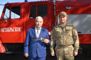 В Казахстане открыто 284-е добровольное пожарное формирование «Ауыл құтқарушылары»