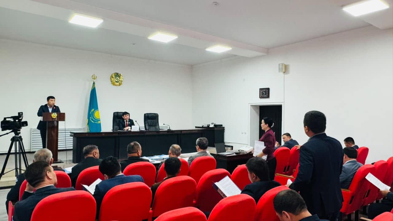 СОСТОЯЛАСЬ ВНЕОЧЕРЕДНАЯ LII СЕССИЯ ОРДАБАСИНСКОГО РАЙОННОГО МАСЛИХАТА
