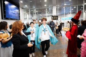В Астане торжественно встретили призёров и участников WorldSkills Shanghai 2026