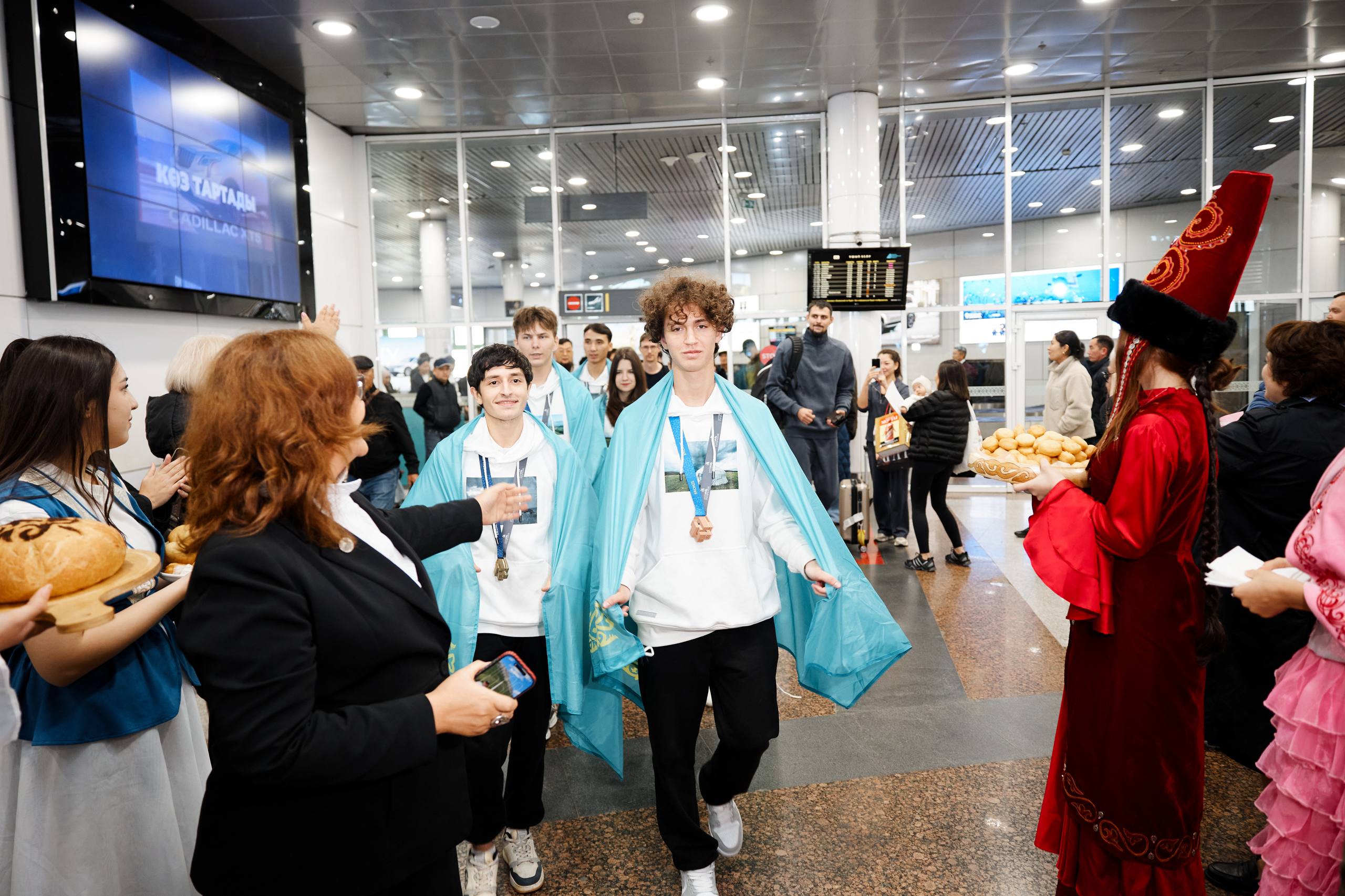 В Астане торжественно встретили призёров и участников WorldSkills Shanghai 2026