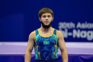 ЕРЛАН ТАСМАГАМБЕТОВ ЗАВОЕВАЛ БРОНЗОВУЮ МЕДАЛЬ АЗИАТСКИХ ИГР ПО ПРЫЖКАМ НА БАТУТЕ