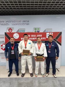 ТҮРКІСТАНДЫҚ ПАРА ДЗЮДОШЫЛАР ӘЛЕМ ЧЕМПИОНАТЫНДА ЖҮЛДЕГЕР АТАНДЫ
