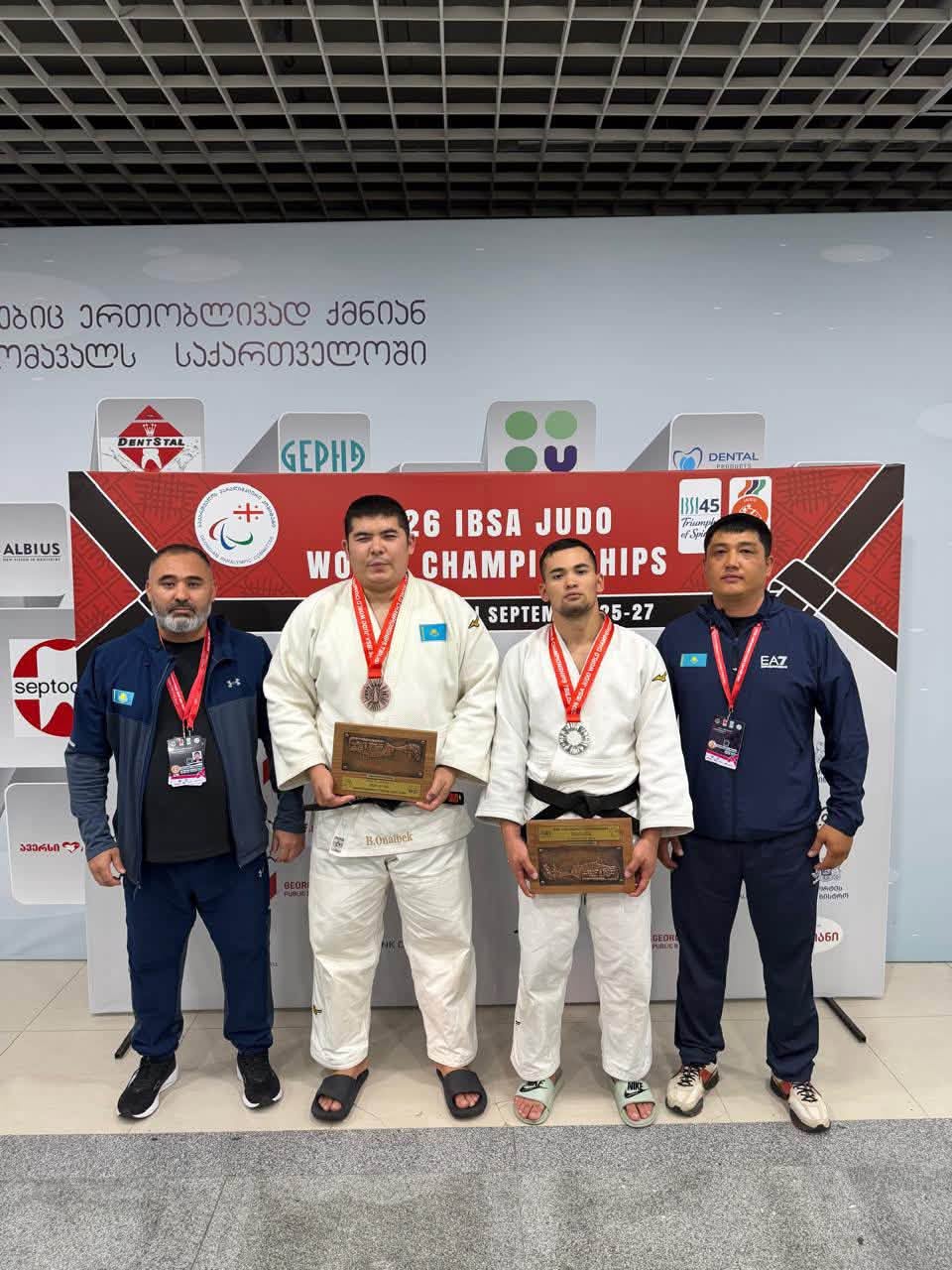 ТҮРКІСТАНДЫҚ ПАРА ДЗЮДОШЫЛАР ӘЛЕМ ЧЕМПИОНАТЫНДА ЖҮЛДЕГЕР АТАНДЫ