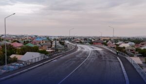 В ШЫМКЕНТЕ ОТКРЫЛИ НОВЫЙ АВТОМОБИЛЬНЫЙ ПУТЕПРОВОД НА УЛИЦЕ ТЛЕНШИНА