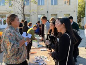 «Таза Қазақстан»: в СКО молодежь через интерактив училась экологичной культуре