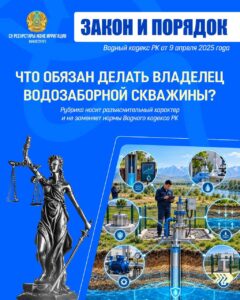 ЗАКОН И ПОРЯДОК: Что обязан делать владелец водозаборной скважины?