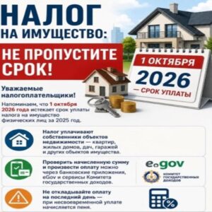 Налог на имущество: успейте оплатить вовремя!