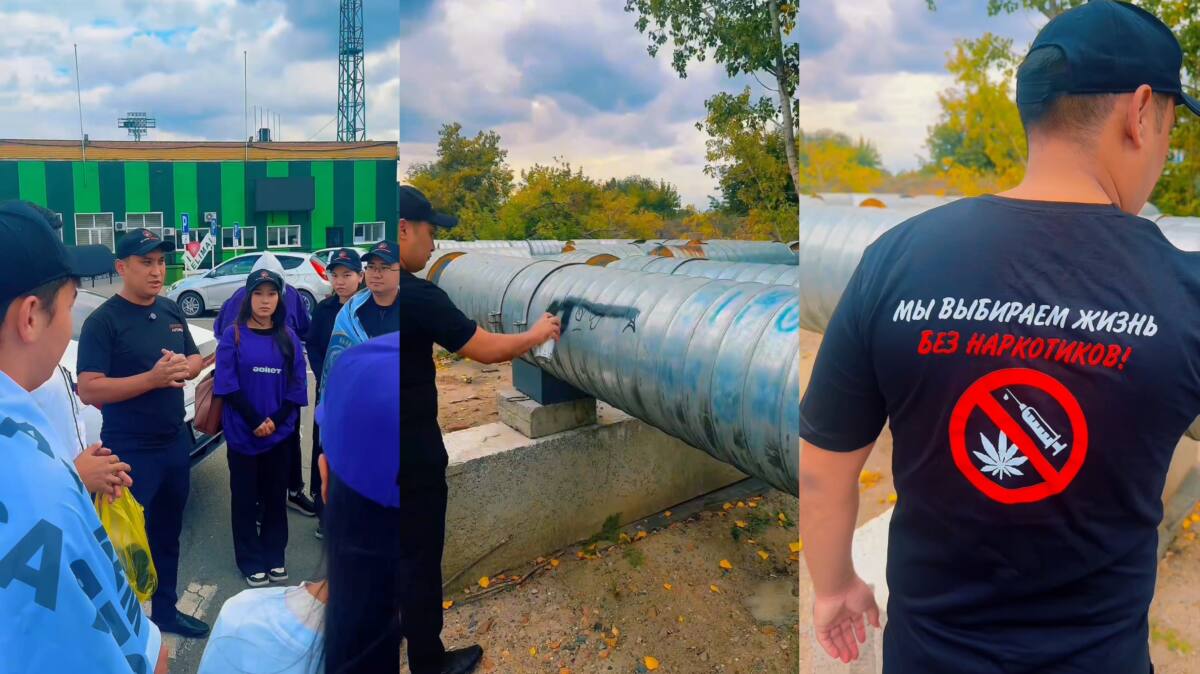 Более 120 наркограффити закрашено в области Абай