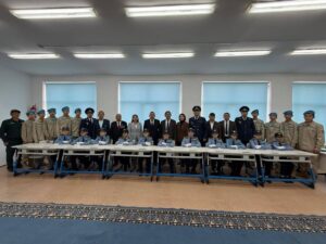Класс "Жас сақшы" имени ветерана Нуптигали Сейтжанова открылся в ЗКО