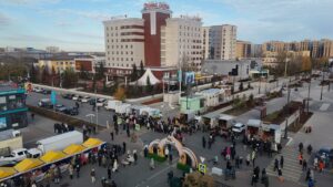 Более 250 тонн продукции представили  на сельскохозяйственной ярмарке в Кокшетау