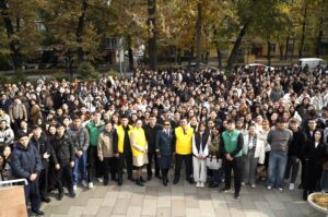 В Abai University в экологической неделе «Таза Қазақстан» приняли участие 10 тысяч студентов