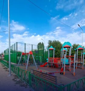 АЙТЫЛДЫ – ОРЫНДАЛДЫ: АБАЙ АУДАНЫНДА 6 СПОРТ ЖӘНЕ ОЙЫН АЛАҢЫ САЛЫНДЫ
