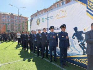 ТҮРКІСТАНДА «ЗАҢ МЕН ТӘРТІП» ҚАҒИДАТЫ АЯСЫНДА ЖАСӨСПІРІМДЕР АРАСЫНДА ШАҒЫН ФУТБОЛДАН ЖАРЫС ӨТТІ