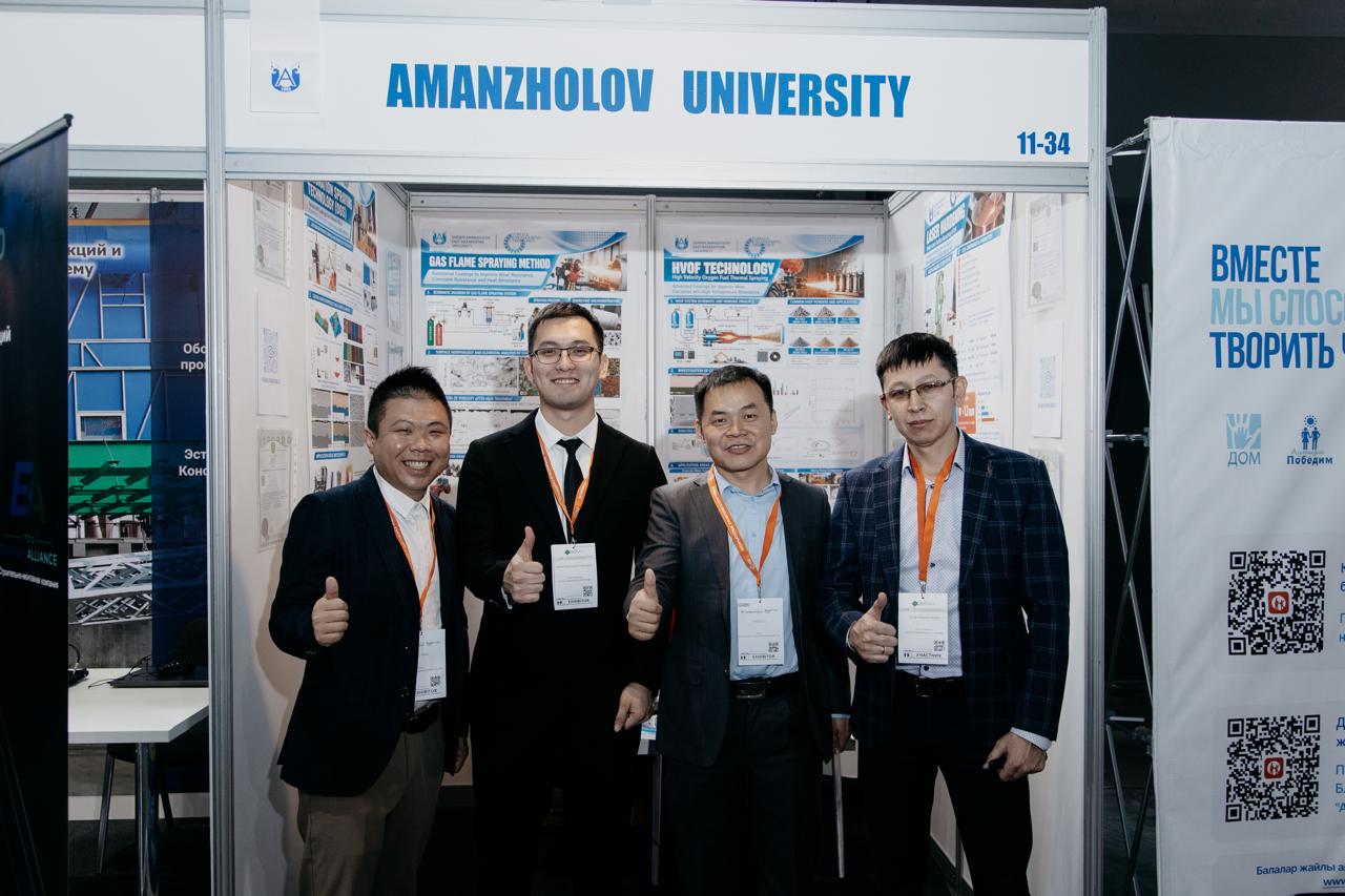 Научные разработки Amanzholov University представлены на международной выставке