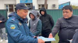 Полиция проводит встречи с населением в области Жетысу