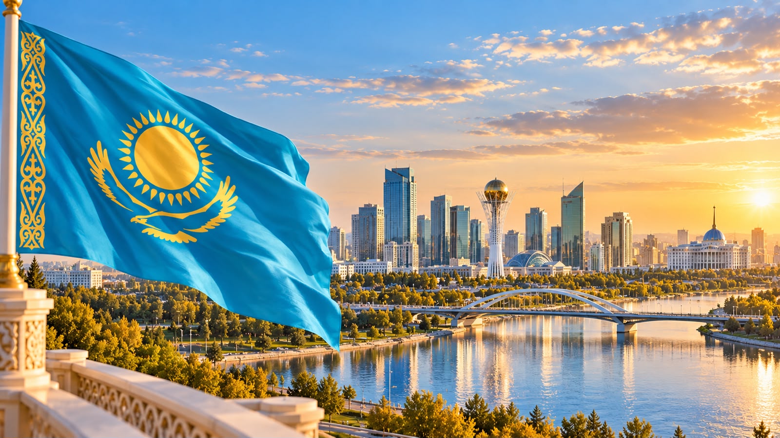 Уважаемые соотечественники! Поздравляю вас с Днём Республики Казахстан!