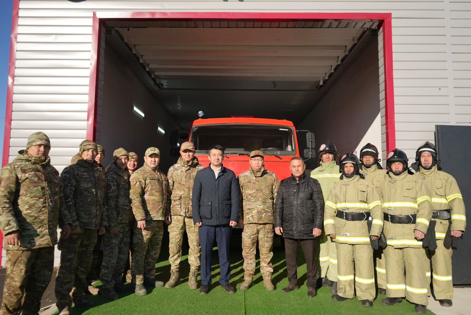 В Казахстане открылось 304-ое добровольное противопожарное формирование «Ауыл құтқарушылары»