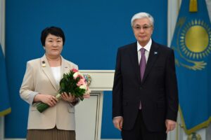 Педагоги области Абай удостоены государственных наград