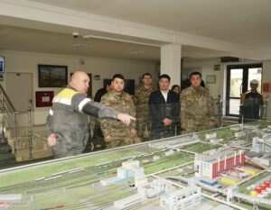 Глава МЧС посетил Новоджамбулский фосфорный завод