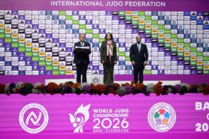 Флаг чемпионата мира по дзюдо 2027 года официально передан Казахстану