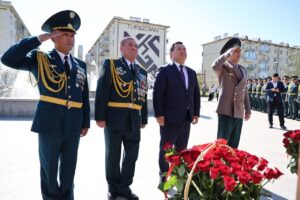 В ТУРКЕСТАНЕ ОТКРЫЛАСЬ АЛЛЕЯ СПАСАТЕЛЕЙ