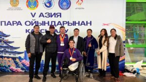Серебряные призёры V Азиатских Пара игр вернулись на родину