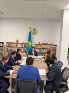 ТҮРКІСТАН ОБЛЫСЫ ТҰРҒЫНДАРЫН ЖЕКЕ ҚАБЫЛДАУ ТҰРАҚТЫ ЖҮРГІЗІЛУДЕ