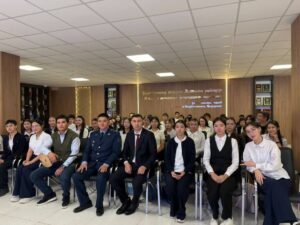 Столичным школьникам рассказали о силе искусства и выборе здорового образа жизни в Астане