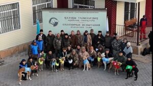 Тазы по кличке Сұңқар стал лучшим на испытаниях в Осакаровском районе