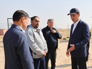 Электростанцию мощностью 45 МВт строят в индустриальной зоне «Тараз»