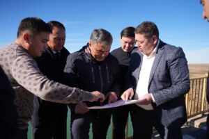 Многофакторное обследование плотины «Албарбогет» проводит Министерство водных ресурсов и ирригации в Костанайской области