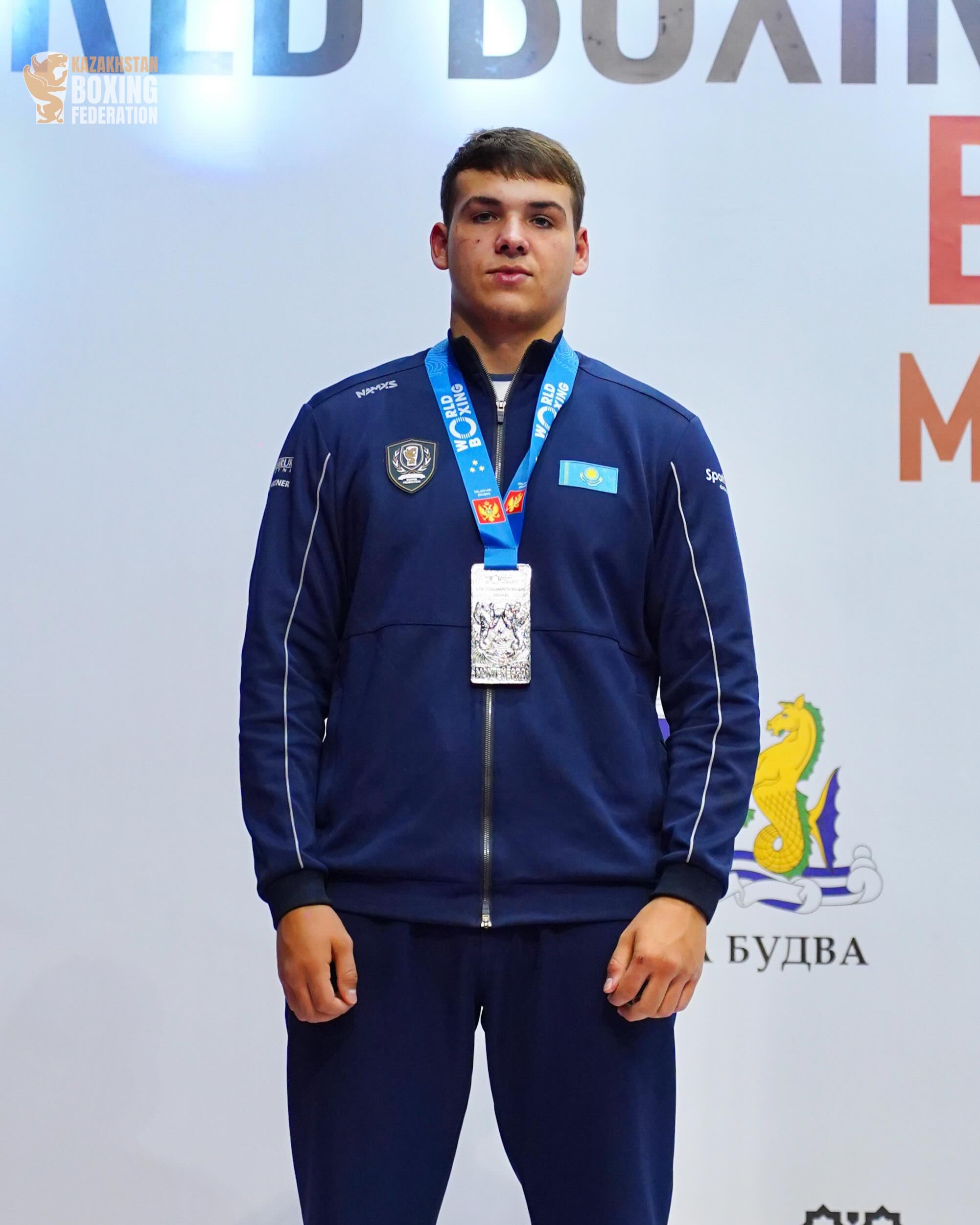 Боксёр из области Ұлытау стал серебряным призёром чемпионата мира