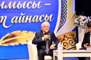 В Актобе прошел творческий вечер, посвященный 80-летию Мади Айымбетова