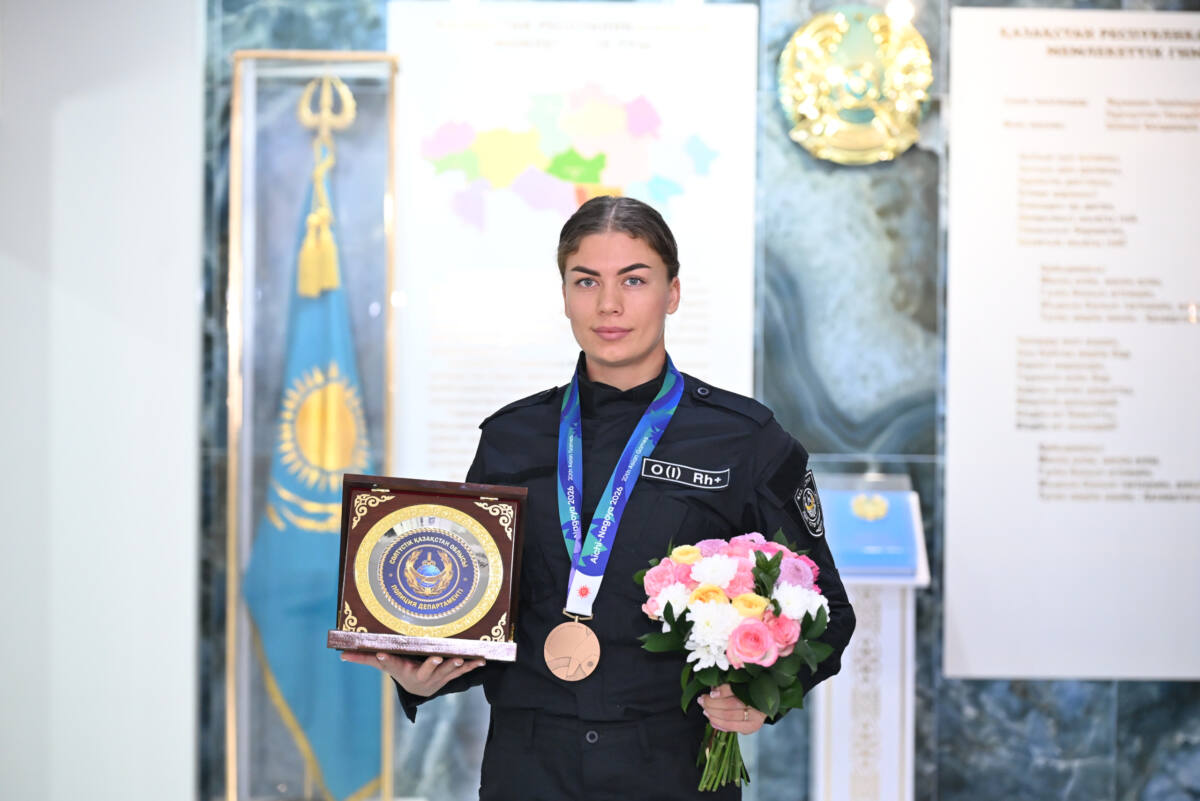 Сотрудница ДП СКО завоевала бронзу Азиатских игр в Японии