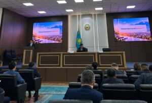 ІЛЕ АУДАНДЫҚ МӘСЛИХАТЫНЫҢ LXVІI КЕЗЕКТІ СЕССИЯСЫ ӨТТІ