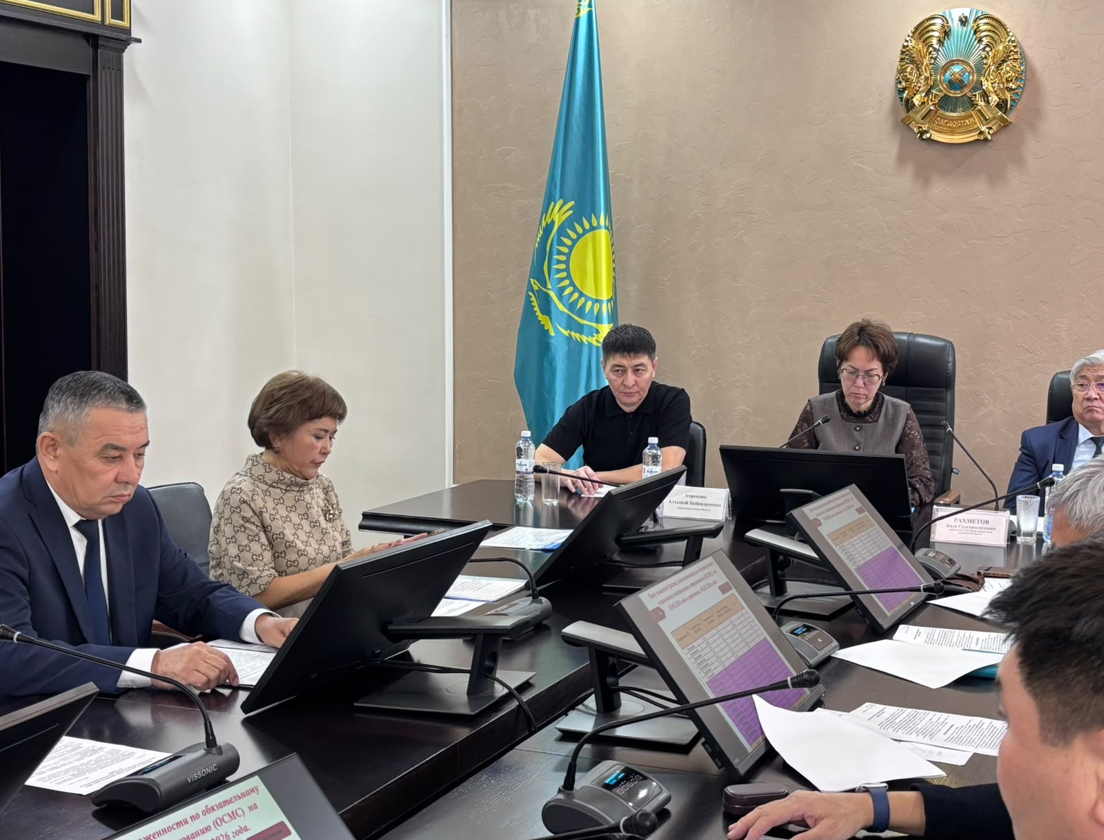В Акмолинской области обсудили вопросы охраны труда и погашения задолженности по социальным платежам